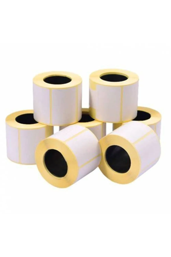 40x58 Mm 500 Sarım Terazi Etiketi 1.kalite Termal Kağıt Rulo 100 Adet