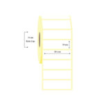 100mm x 30mm Tekli Termal Etiket