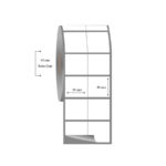 50mm x 40mm 2li Bitişik Fasson Fastyre Etiket