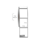 50mm x 60mm Tekli Fasson Fastyre Etiket