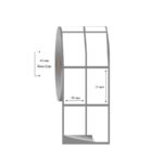 50mm x 75mm 2li Ayrık Fasson Fastyre Etiket