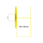 100x135 mm Tekli Termal Etiket