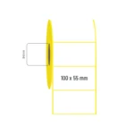 100x55 mm Tekli Termal Etiket