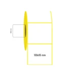 100x85 mm Tekli Termal Etiket