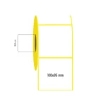 100x95 mm Tekli Termal Etiket