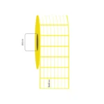10x30 mm 8'li Bitişik Termal Etiket