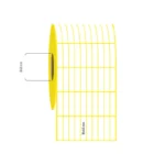 10x45 mm 10'lu Aralıklı Termal Etiket