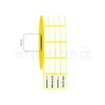 15x35 mm 4'lü Aralıklı Termal Etiket