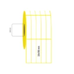 20x100 mm 5'li Aralıklı Termal Etiket