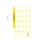 25x35 mm 4'lü Aralıklı Termal Etiket